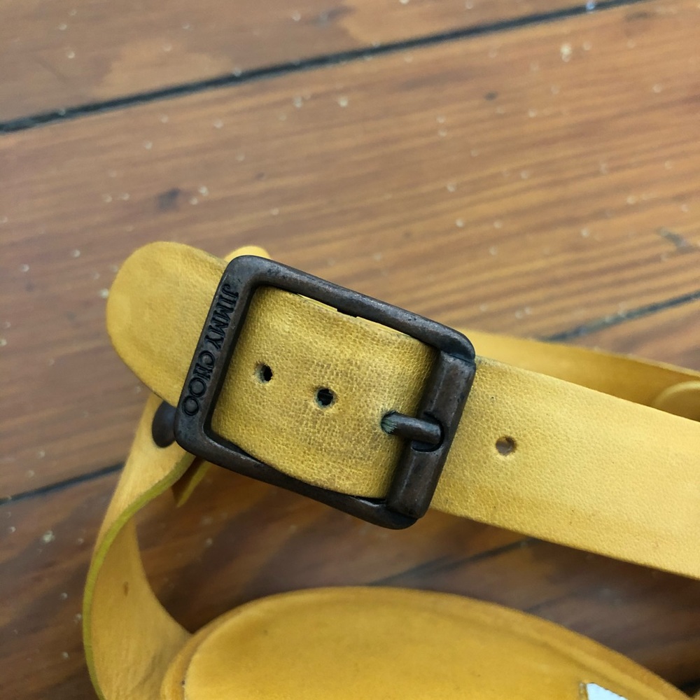 London Jimmy Choo w/ Stud Detailing & Dust Bag - Picture 5 of 8